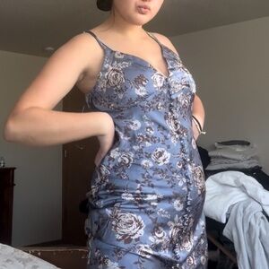 Vici maxi formal slip dress